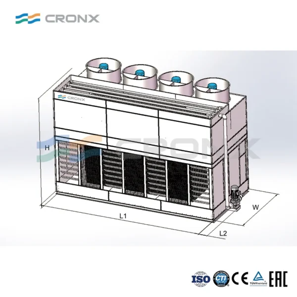 Cooling Tower, CTI, Axial - view 4