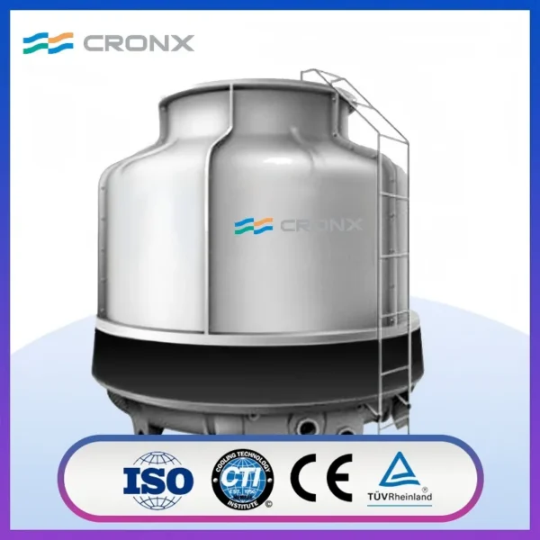 Cooling Tower, FRP, Axial - view 3