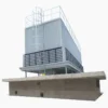 Cooling Tower, FRP, HVAC - view 2