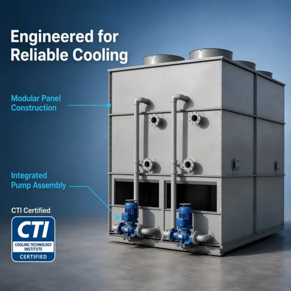 Cooling Tower, GRAD, GAT, 100m3/h - view 3