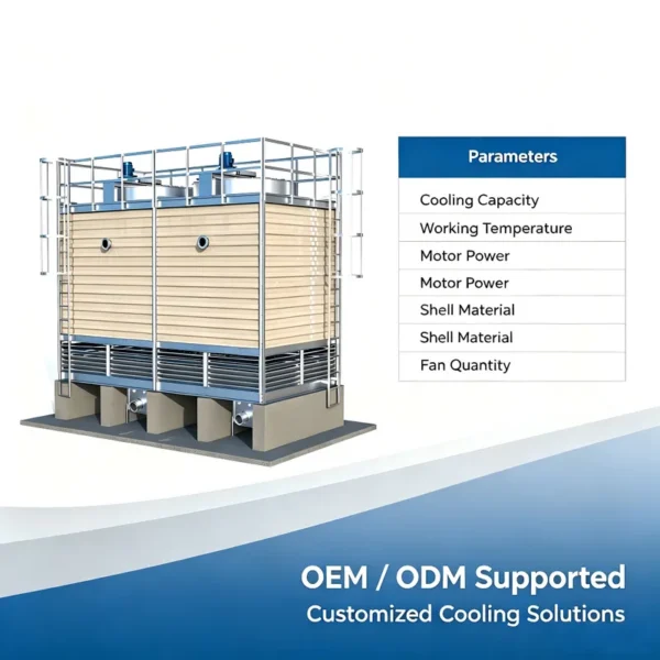 Cooling Tower, Steel, HVAC, 380V - view 3