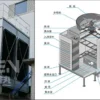 Cooling Tower, Steel, PVC - view 3