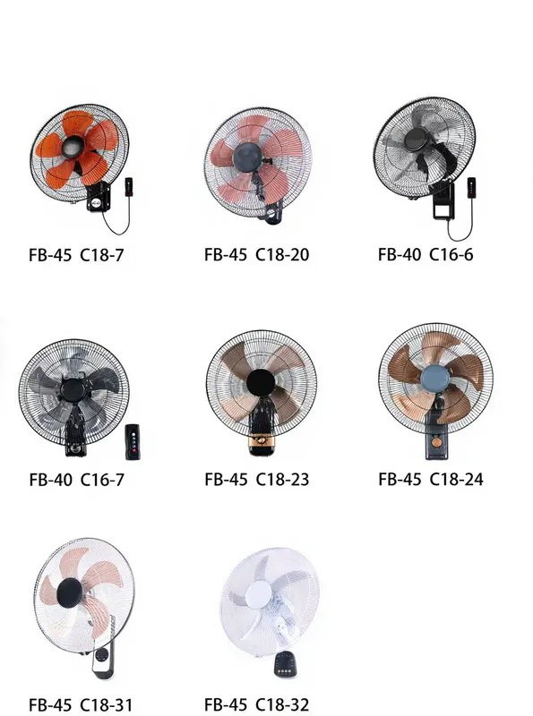 Cooling Wall Mounted Fan, 16", Electric, Plastic - view 2