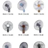 Cooling Wall Mounted Fan, 16", Electric, Plastic - view 3
