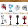 Cooling Wall Mounted Fan, 16", Electric, Plastic - view 5