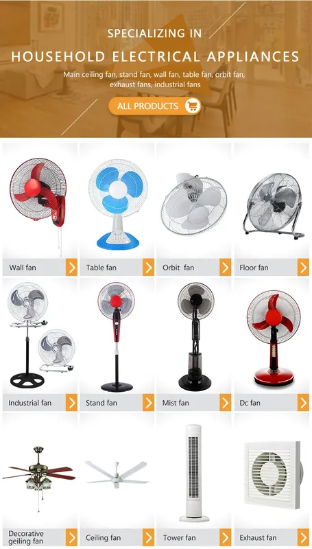 Cooling Wall Mounted Fan, 16", Electric, Plastic - view 5