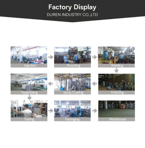 Cooling Wall Mounted Fan, Electric, Plastic - view 2