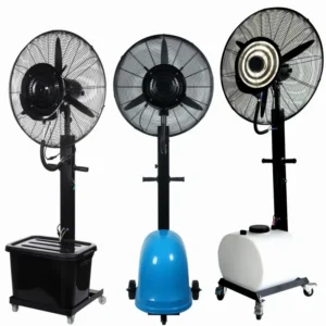 Cooling Water Mist Fan, 110V, Steel