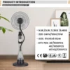 Cooling Water Standing Fan, 70w, Plastic - view 5