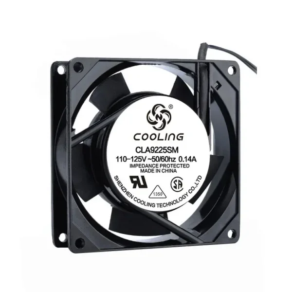 Copper Wire Motor, 92mm, Axial, 220V, Plastic
