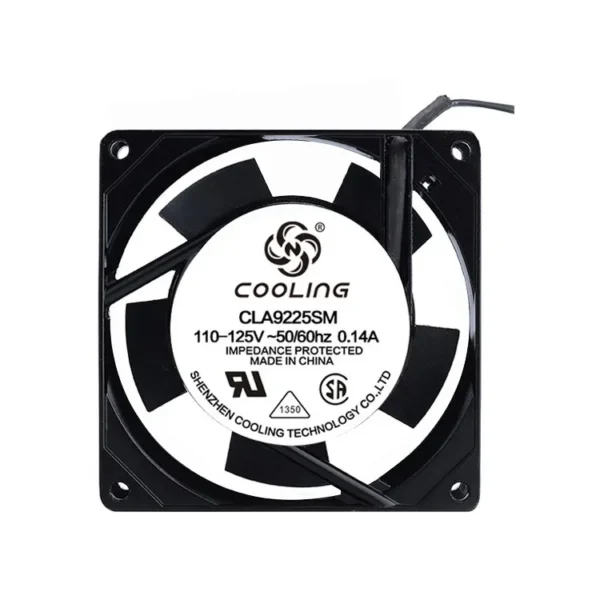 Copper Wire Motor, 92mm, Axial, 220V, Plastic - view 3