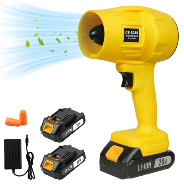 Cordless Turbo Blower, 20V, BBQ - view 2