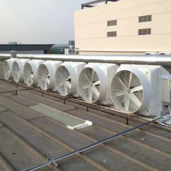 Corrosion Resistant Axial Fan, Wall, Roof, FRP