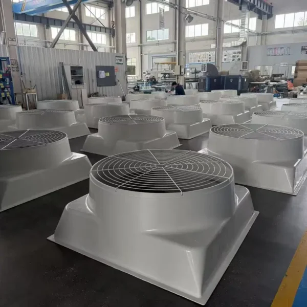 Corrosion Resistant Axial Fan, Wall, Roof, FRP - view 6