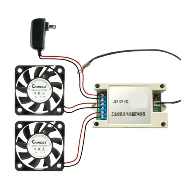 Cpu Chassis Fan, 12V, 1A, PWM - view 2