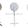 Cross Base Stand Fan, Electric, Iron - view 2