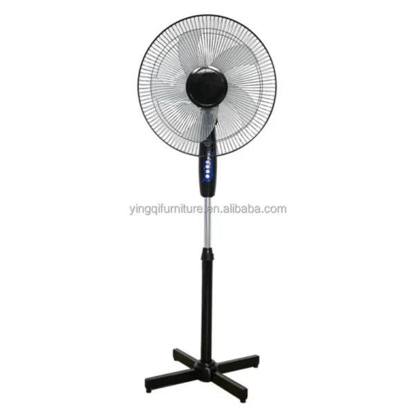Cross Base Stand Fan, Electric, Iron - view 4