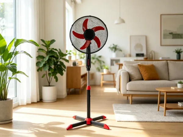 Cross Base Stand Fan, MOQ, 220V, 50 W - view 3