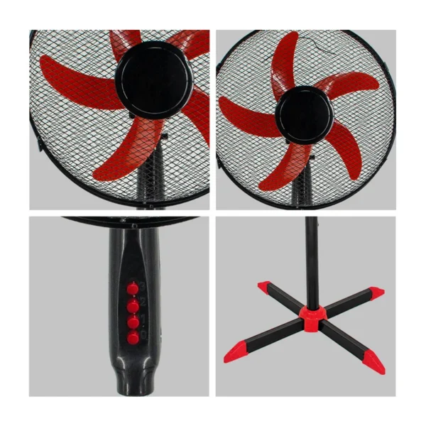 Cross Base Stand Fan, MOQ, 220V, 50 W - view 6