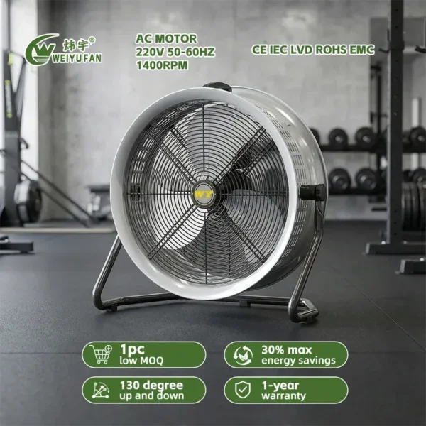 Cross Flow Axial Fan, 430MM, 17Inch