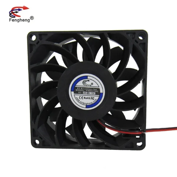 Cross Flow Cooling Fan, FH9225BH12V, 92X92X25mm, 92mm, 9225 - view 6