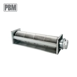 Cross Flow Fan, 100mm, 230V, Aluminum, Tangential