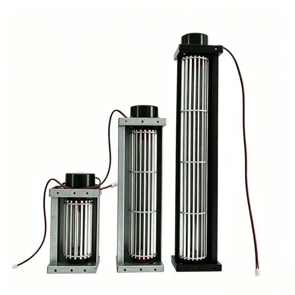 Cross Flow Fan, 12V, Aluminum
