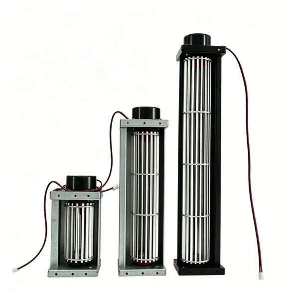 Cross Flow Fan, 12V, Aluminum - view 3