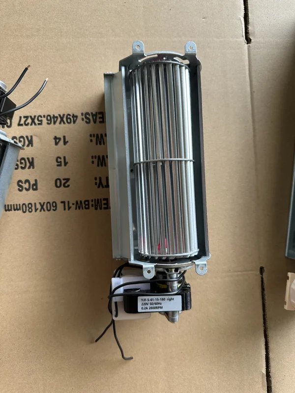 Cross Flow Fan, 180mm, Aluminum - view 2