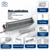Cross Flow Fan, 220 V, Aluminum - view 3