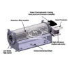 Cross Flow Fan, 220 V, Aluminum - view 6