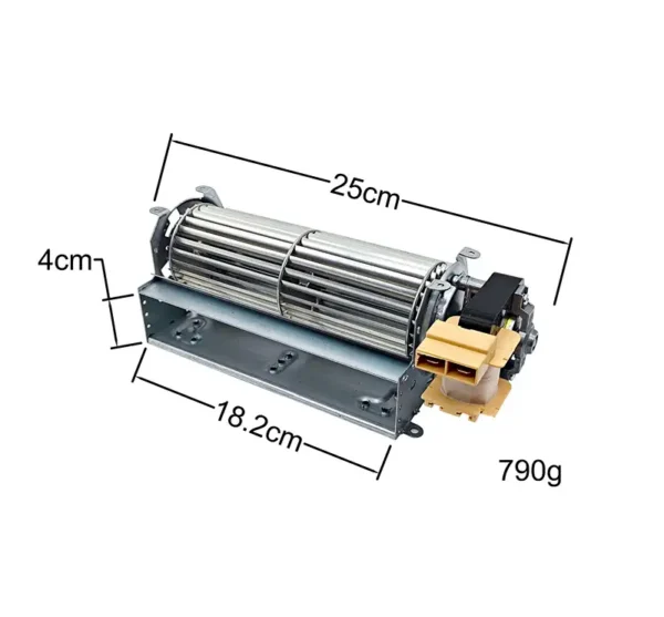 Cross Flow Fan, 220V, 3-Speed - view 6