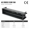 Cross Flow Fan, 390mm, 230V, 2150RPM, Aluminum - view 2