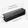 Cross Flow Fan, 390mm, 230V, 2150RPM, Aluminum - view 3