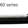 Cross Flow Fan, 60Hz, 120v, 230v, Tangential - view 4