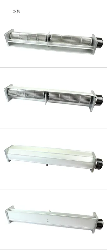 Cross Flow Fan, COOLCOM, 24V, 80mm, Stainless - view 3