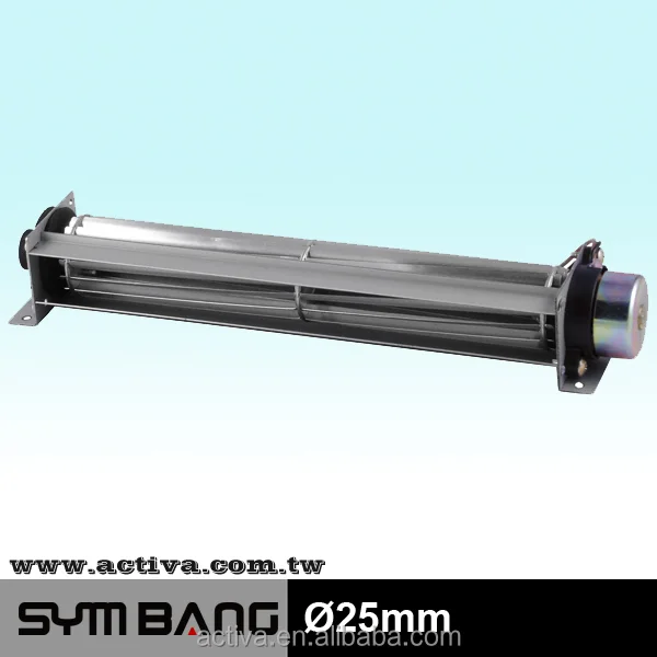 Cross Flow Fan, DF25, 12V, Aluminum - view 3