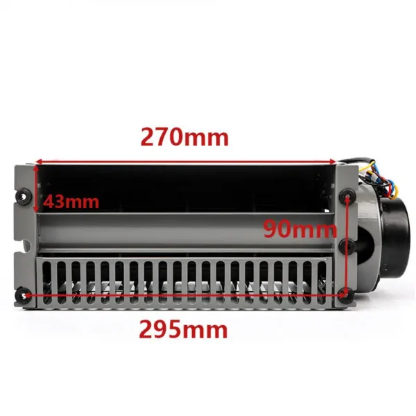 Cross Flow Fan, FB-9K, Plastic - view 3