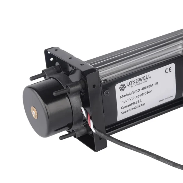 Cross Flow Fan, LONGWELL, 0-10v, 30mm, Aluminum - view 3