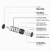 Cross Flow Fan, Plastic, Centrifugal - view 5