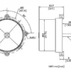 Cross Flow Fan, SYMBANG, Brushless, 70x48mm, IE2 - view 4