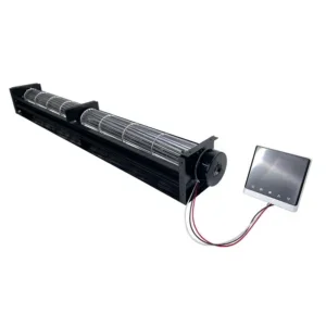 Cross Flow Fan, tangential, 12V, Stainless Steel