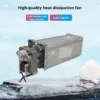 Cross Flow Fan, ZYSY, HL-40130H220B-High, Aluminum - view 3