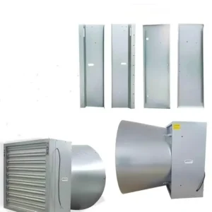 Cross Flow Fans, 3 Phase, 110 V, 1400RPM, Galvanized Sheet