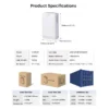 Cross Flow Fans, 1300W, 10s, Wall - view 6