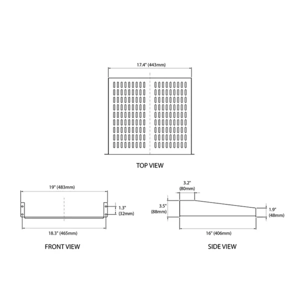 Cross Flow Fans, 2U, 19" - view 4