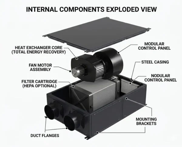 Cross Flow Fans, H13, HEPA - view 4