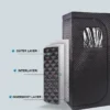 Cross Flow Fans, Portable, 1500W - view 3
