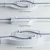 Cross Overlap Blackout Curtain, use without power, PC - view 3