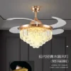 Crystal Ceiling Light Fan, 220v - view 4